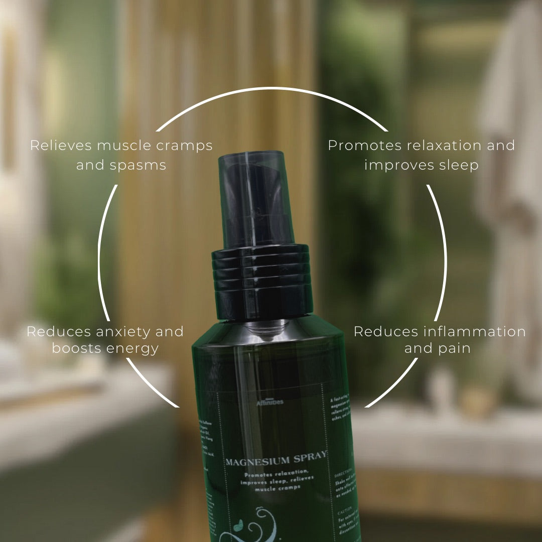 Spray anti-douleur au magnésium